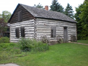 A Log Cabin at the Museum